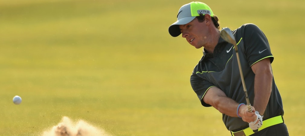 Rory McIlroy spielt erneut eine 66er Runde bei den British Open. (Foto: Getty)