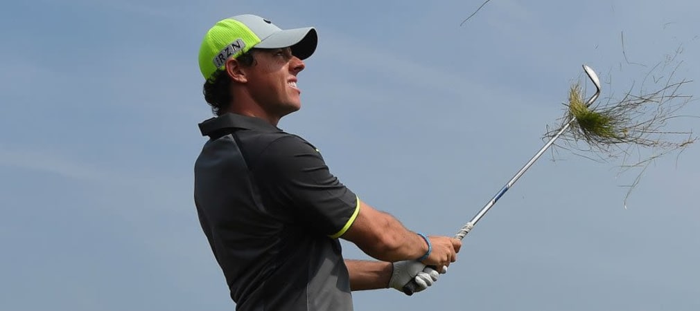 Der Links-Golf-Spezialist Rory McIlroy führt das Feld bei der British Open an. (Foto: Getty)
