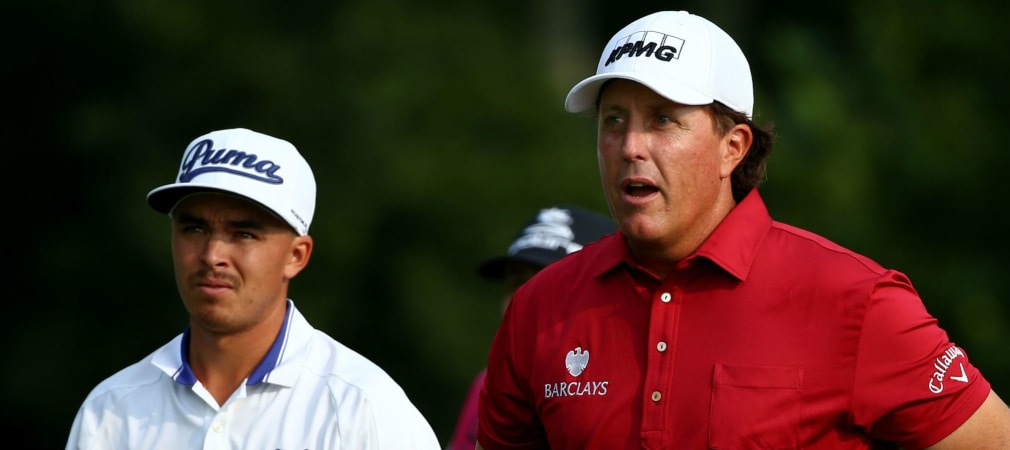 Können Rickie Fowler (links) und Phil Mickelson das Traumpaar des Team USA beim Ryder Cup werden? (Foto: Getty)