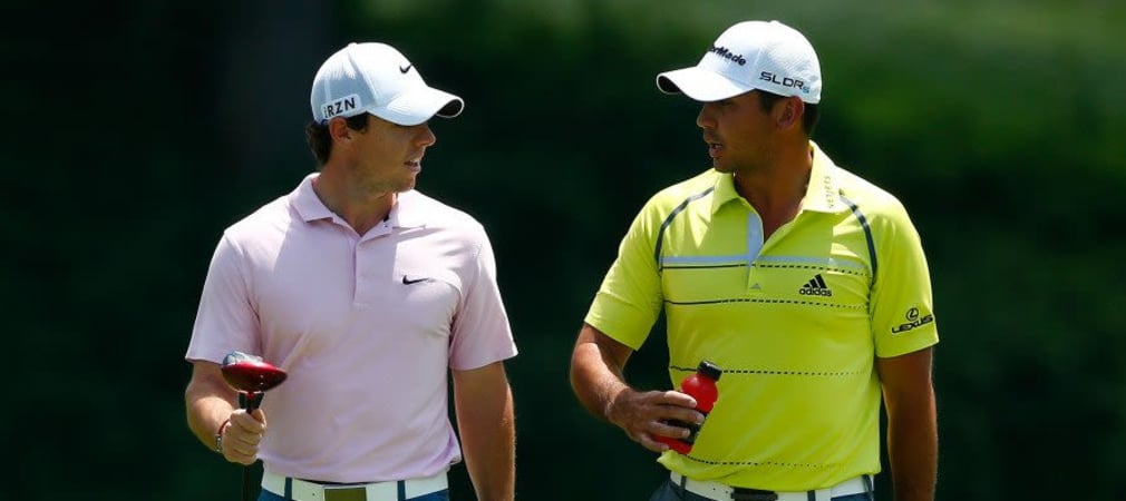 Rory McIlroy und Jason Day in einem Flight bei der PGA Championship 2014