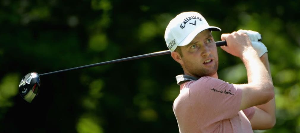Chris Kirk bei der Deutsche Bank Championship 2014