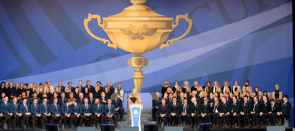 Mit einer großen Eröffnungsfeier geht der Ryder Cup 2014 in diesem Minuten richtig los.