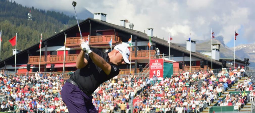 Greame Storm gelingt am Moving Day in der Schweiz ein hole-in-one und spielt sich damit an die Spitze des Feldes.(Foto: Getty)