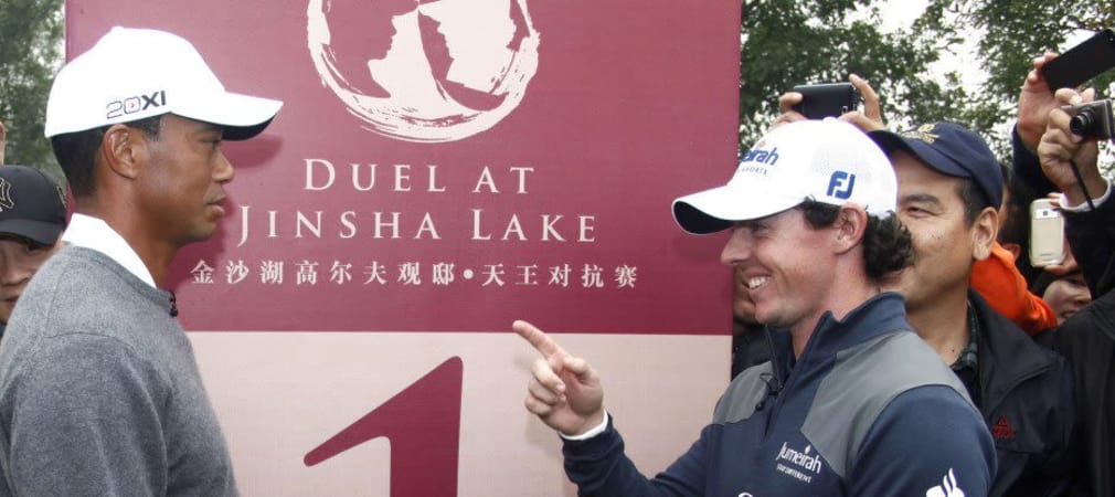 Arrogant oder realistisch? Rory McIlroy eckt mit seiner Aussage zu Phil Mickelson und Tiger Woods an. (Foto: Getty)