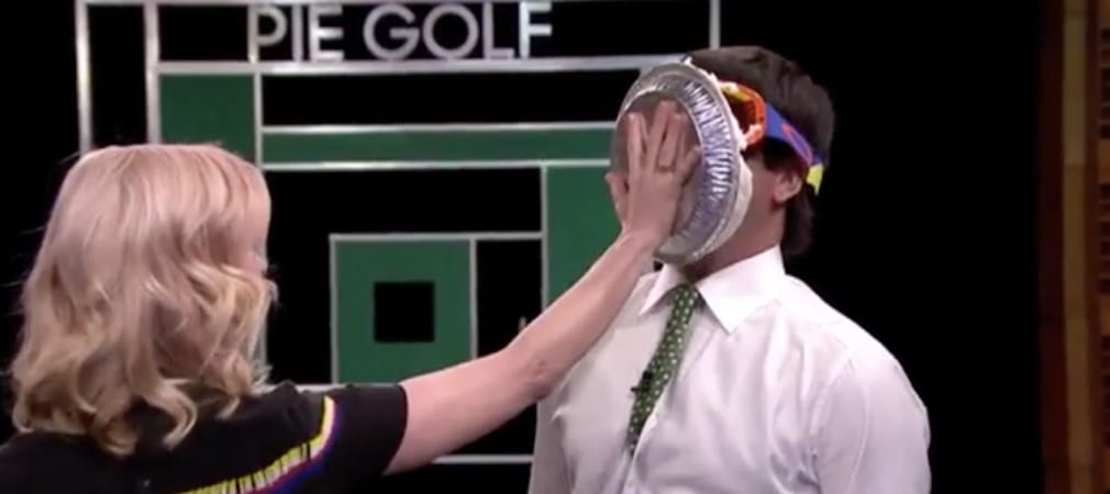 Bubba Watson Jimmy Fallon Tonight Show Tortengolf