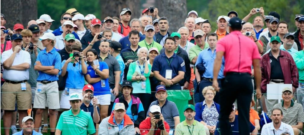 Die Euphorie in Augusta ist nach der Bekanntgabe Tiger Woods' am Masters extrem groß.