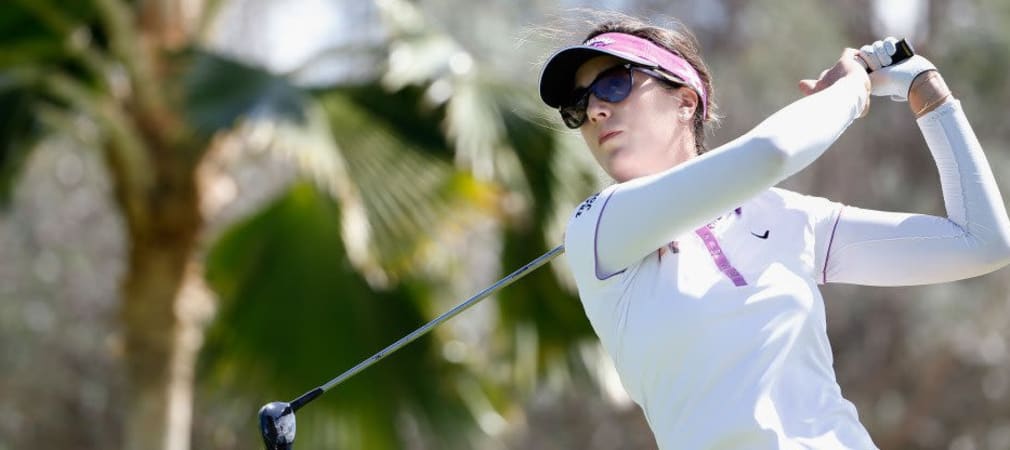 Sandra Gal geht bei -2 aussichtsreich in die beiden Finaltage der Lotte Championship. (Foto: Getty)