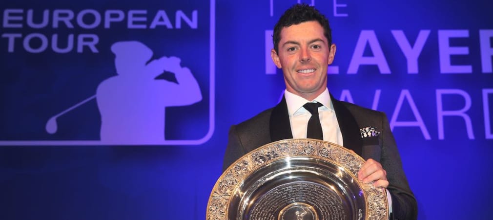 Rory McIlroy ist Spieler des Jahres 2015 auf der European Tour. Der Award wurde ihm am Dientag verliehen. (Foto: Getty)
