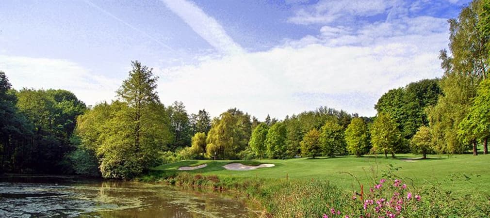 Loch 7 Championship-Course Golfclub Hubbelrath – Austragungsort der Europäischen Jungseniorenmeisterschaft 2015 (Foto: GC Hubbelrath)