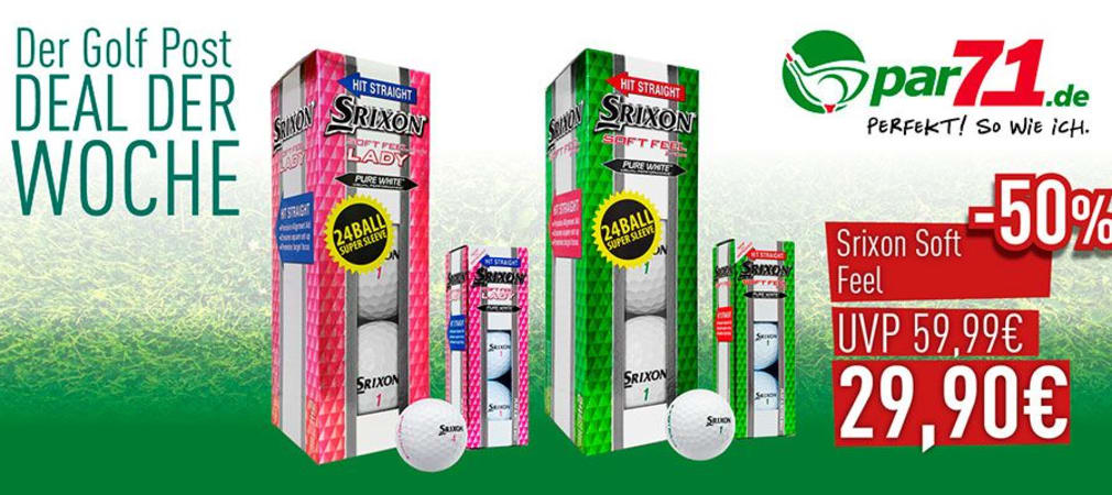 Zwei Dutzend Srixon Golfbälle für 29,90 €! Nur diese Woche und nur bei par71.de (Foto: Golf Post)
