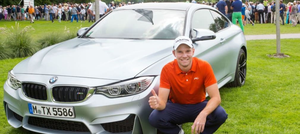 Ein Geschenk, dass wohl jeder 25-Jährige gerne annehmen würde. Für seine Leistungen in dieser Saison hat er es sich allemal verdient. (Foto: BMW)