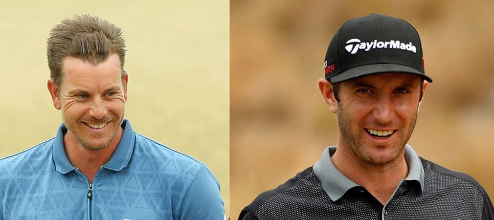 Henrik Stenson Dustin Johnson US Open