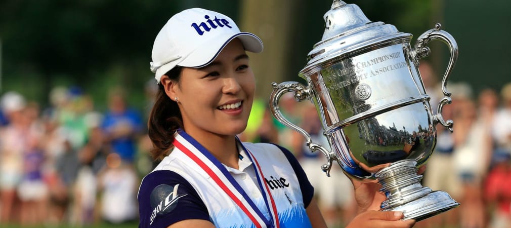 Erster Sieg bei erster Teilnahme - In Gee Chun mit dem Pokal der US Women's Open (Foto: Getty)
