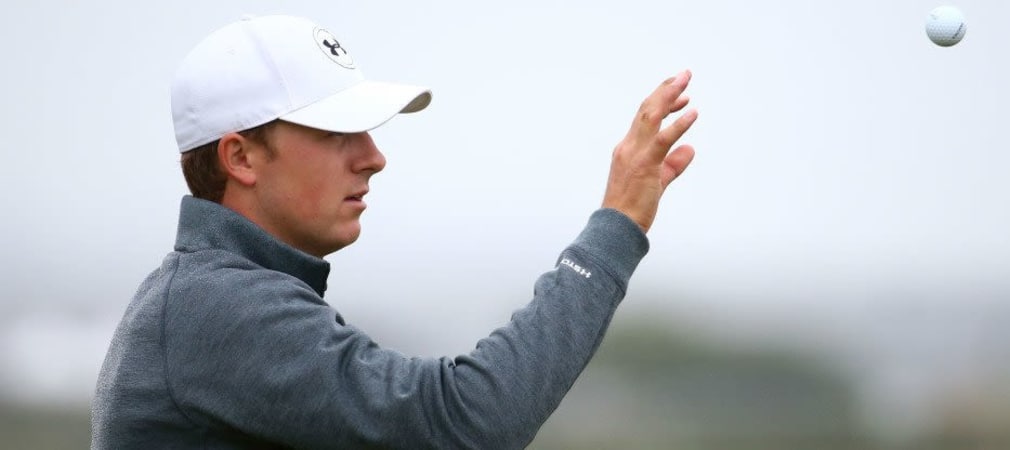 Klasse Auftakt für Jordan Spieth. Die Kollegen meinen: Der Junge hat's drauf. (Foto: Getty)