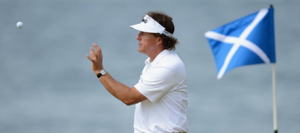 Sieger der Scottish Open 2013, Sieger der Open Championship 2013 - Phil Mickelson ist auch 2015 wieder in Schottland dabei. (Foto: Getty)