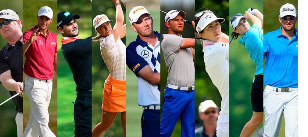 Die deutschen Golf-Stars in der Golf Post Halbzeit Analyse. (Fotos: Getty)