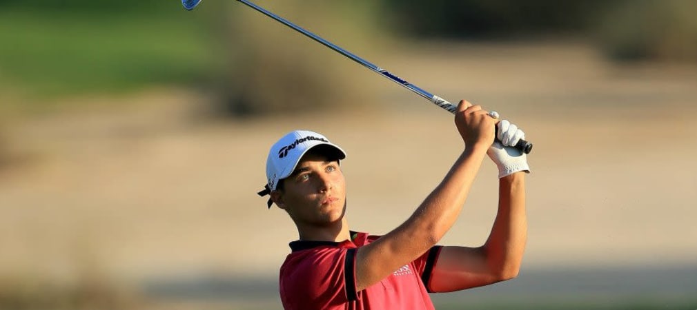 Dominic Foos spielt bei der Rolex Trophy um die Qualifikation für die European Tour (Foto: getty)