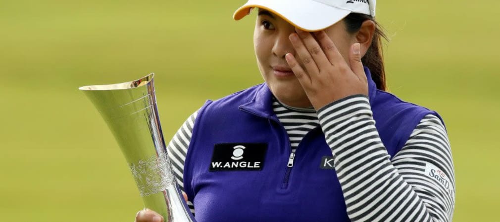 Inbee Park weint vor Freude über ihren Sieg bei der Women's British Open. (Foto: Getty)