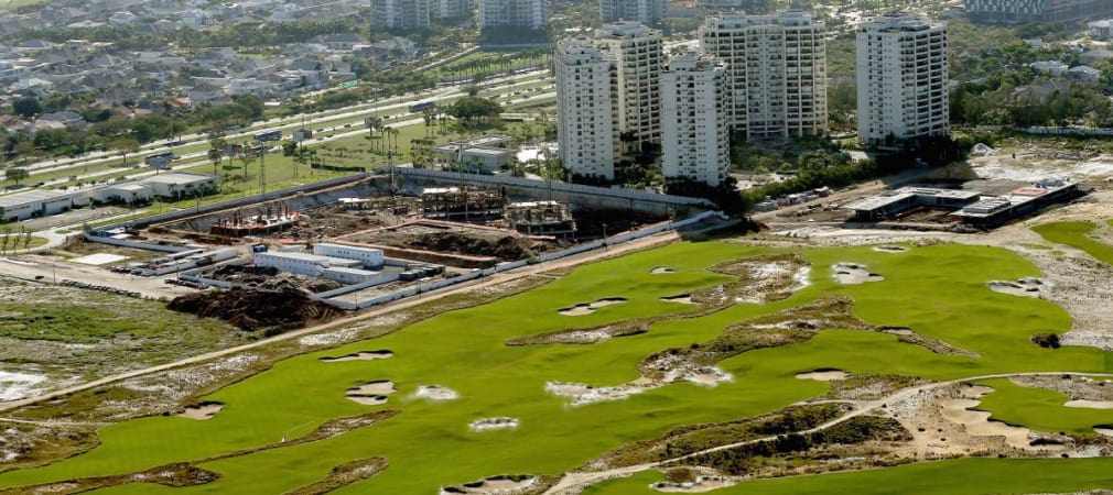 Noch ein Jahr bis zum ersten Abschlag auf diesem Golfplatz: Der Olympia-Golfplatz in Rio de Janeiro. (Foto: Getty)
