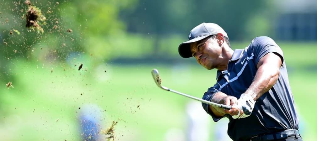 Der Tiger beißt wieder: Tiger Woods liegt in geteilter Führung und will sich durch einen Sieg für die FedExCup-Playoffs qualifizieren. (Foto: Getty)