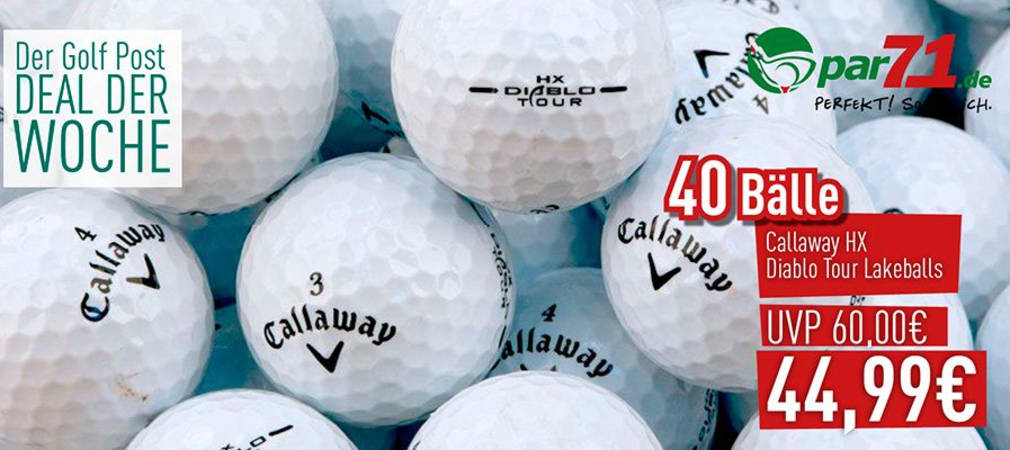 Im Deal der Woche mit par71.de: Callaway HX Diablo Tour Lakeballs. (Bild: Golf Post)