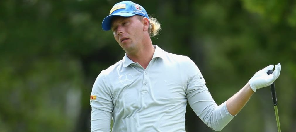 Das war nichts für Marcel Siem bei der Hotel Fitness Championship. (Foto: Getty)