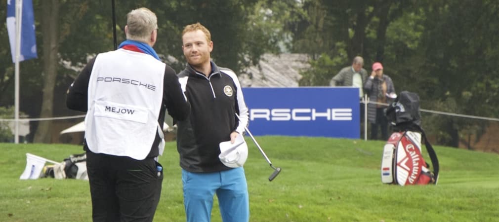 Philipp Mejow schafft bei der European Open in Bad Griesbach einen kleinen persönlichen Erfolg. (Foto: Golf Post)