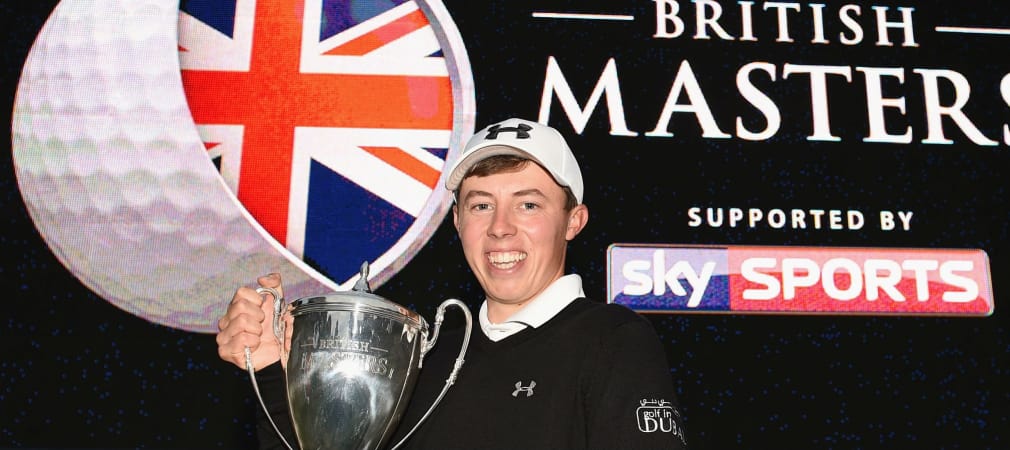 Matthew Fitzpatrick hat gut lachen: Er gewinnt das British Masters 2015. (Foto: Getty)