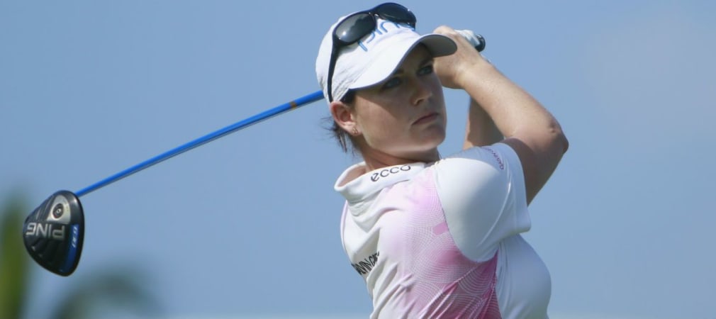 Caroline Masson spielte sich im ersten Jahr der Blue Bay LPGA auf den zweiten Platz. (Foto: Getty)