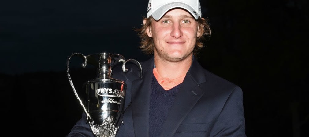 Emiliano Grillo aus Argentinien gewinnt die Frys.com Open 2015. (Foto: Getty)