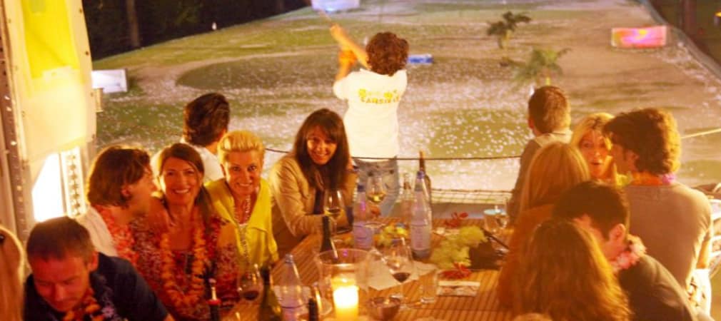 Entertainment für die ganze Familie und Platz für Pausen - so stellt sich Peter Merck die Golf Lounge Country vor. (Foto: Golf Lounge)