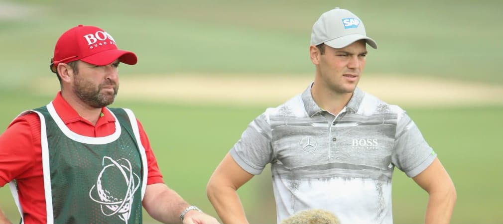 Ratlose Gesichter: Nicht nur Martin Kaymer war ratlos, auch sein Caddie Craig Connelly hatte keinen Ratschlag parat. (Foto: Getty)