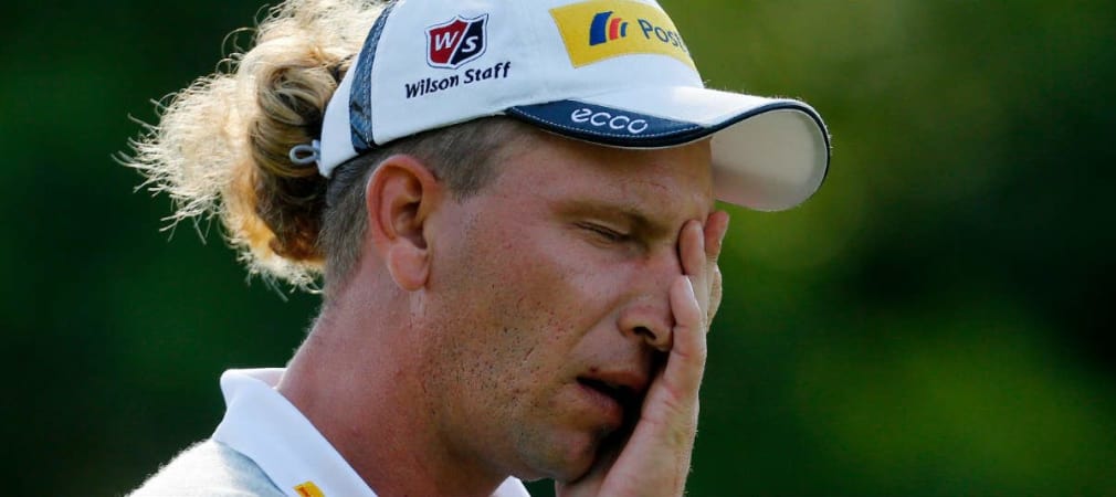 Marcel Siem erlebt beim British Masters 2015 einen rabenschwarzen Tag. Viel besser stehen die anderen Deutschen aber auch nicht dar (Foto: Getty)