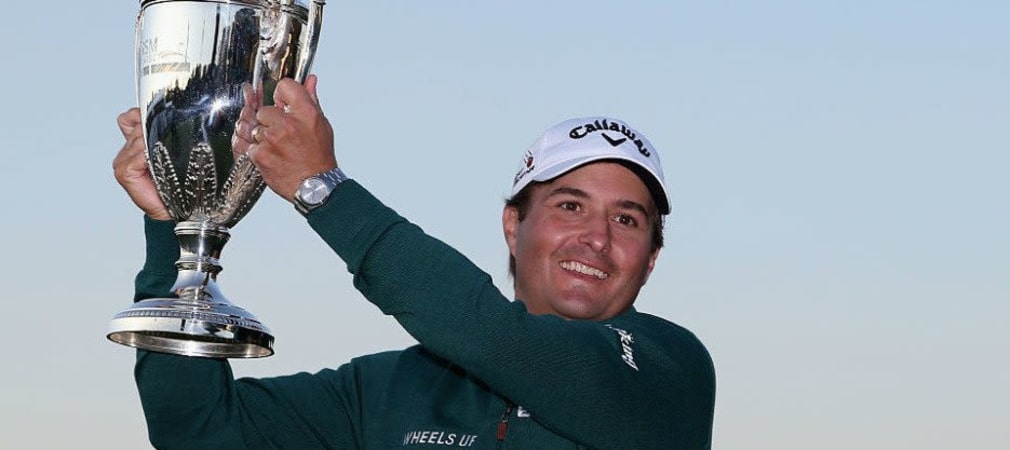 Ein überglücklicher Kevin Kisner gewinnt die RSM Classic. (Foto: Getty)