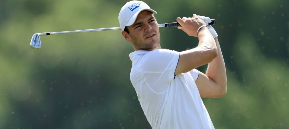 Wie schon an Tag zwei der DP World Tour Championship rettet sich Kaymer auf den letzten Metern. (Foto: Getty)