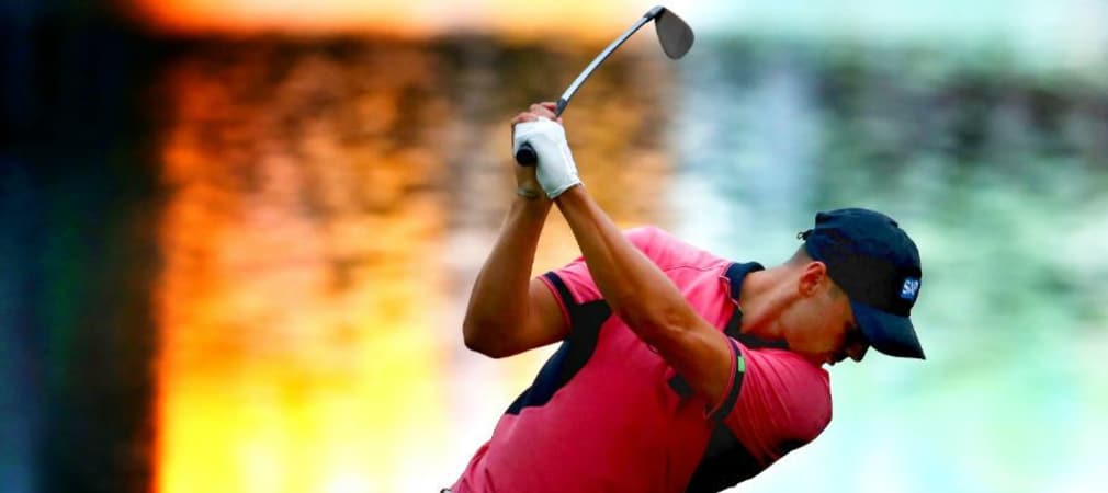 Martin Kaymer wählt sein Ziel vor dem Schwung so klein wie möglich. (Foto: Getty)