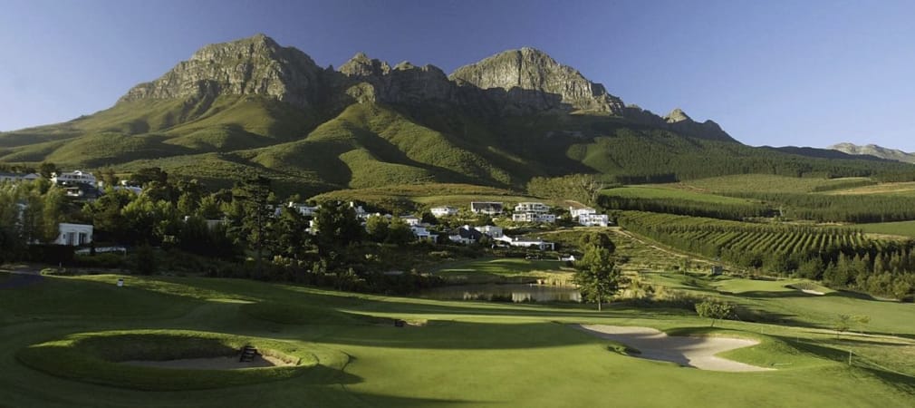 Der Erinvale Golf Club mit Blick auf den Helderberg bei Kapstadt. (Foto: Getty)