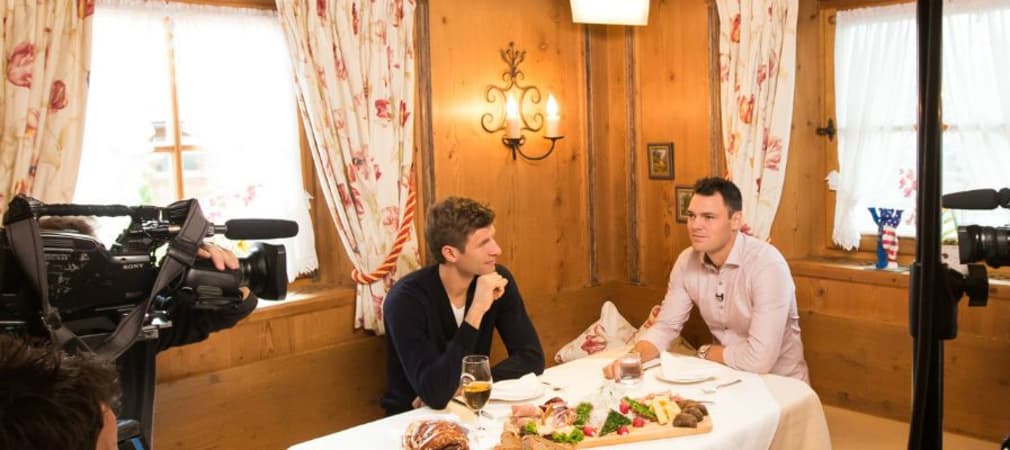 Martin Kaymer Thomas Müller Ryder Cup 2022