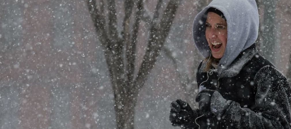 Es bedarf einiges an Überwindung, um sich auch im Winter fit zu halten.