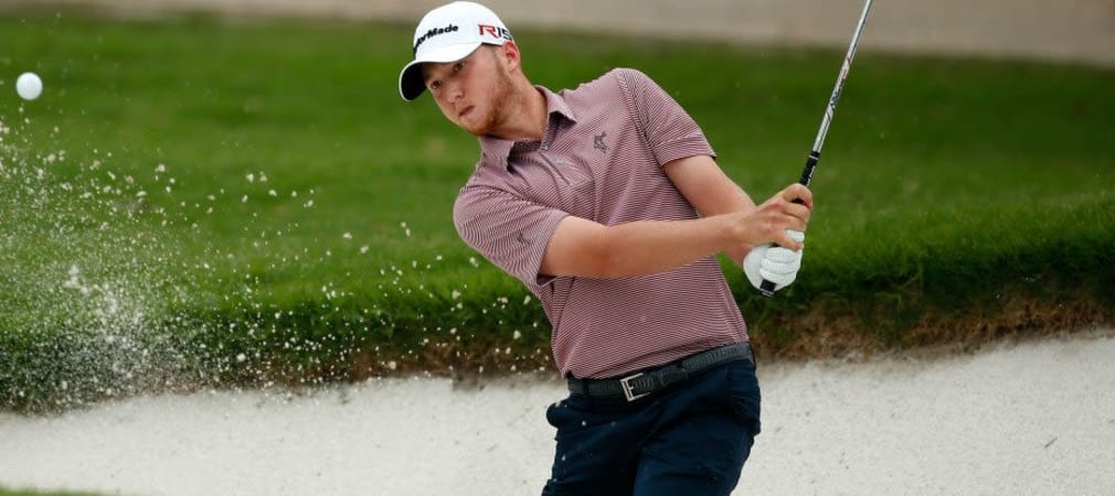 Daniel Berger spielt sich beim Franklin Templeton Shootout mit seinem Partner Charley Hoffman an die Spitze. (Foto: Getty)