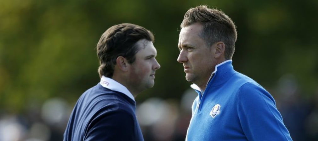 Patrick Reed und Ian Poulter sind die Gesichter der letzten Back Nine 2015. (Foto: Getty)