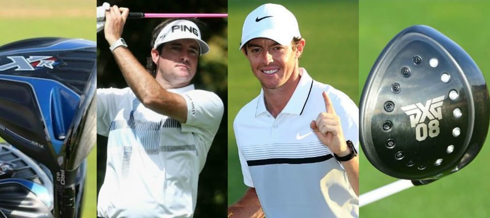 Jedes Jahr verpflichten Hersteller neue Spieler. Diesmal will auch Neuling PXG mitmischen. (Fotos: Bild1: Golf Post; Bild 2 und 3: Getty; Bild 4: MyGolfSpy.com)