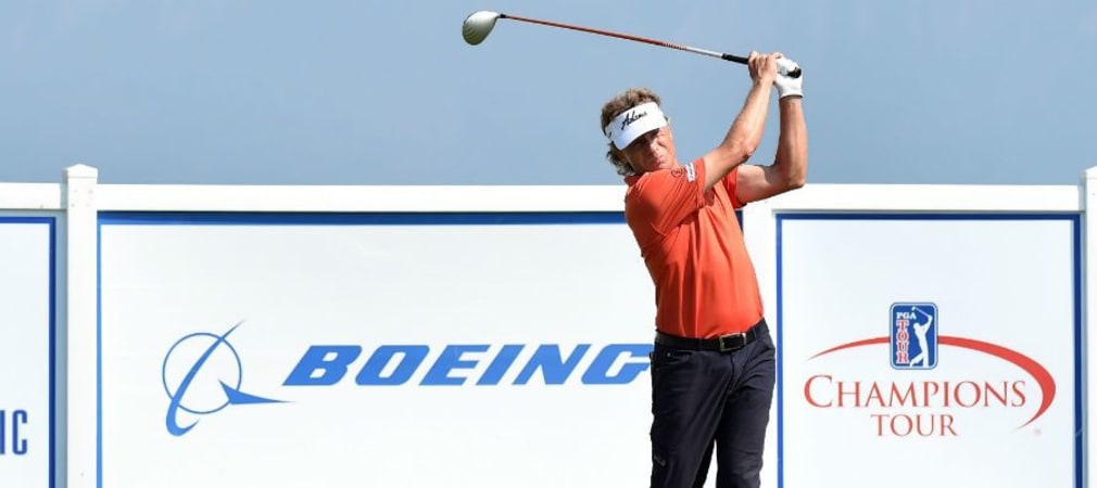Schafft Bernhard Langer das Triple? Die Champions Tour geht in eine neue Runde. (Foto: getty)