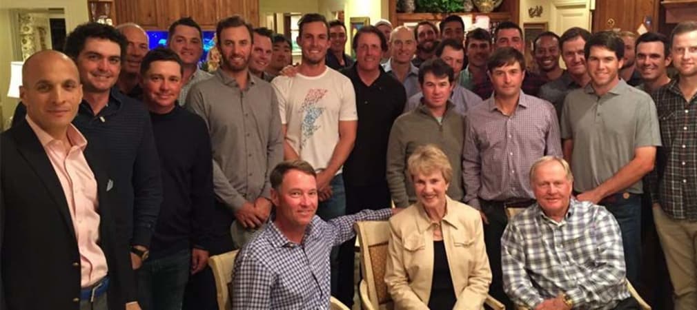 Jack Nicklaus lud die potenziellen Ryder-Cup-Starter des Team USA zum Dinner.
