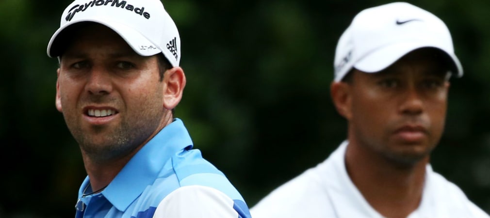 Sergio Garcia wird Gastgeber der Open de Espana, seinem Heimatturnier. Er und Woods haben ein angespanntes Verhältnis. (Foto: Getty)
