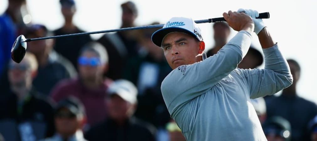 Rickie Fowler führt nach der ersten Runde der Waste Management Phoenix Open. Am Party Loch enttäuschte er aber die Zuschauer. (Foto: Getty)