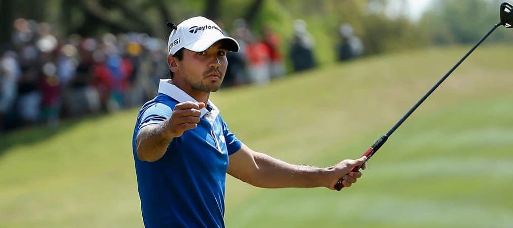 Jason Day mit seinem TaylorMade Ghost Spider Itsy Bitsy Prototype Putter. (Foto: Getty)
