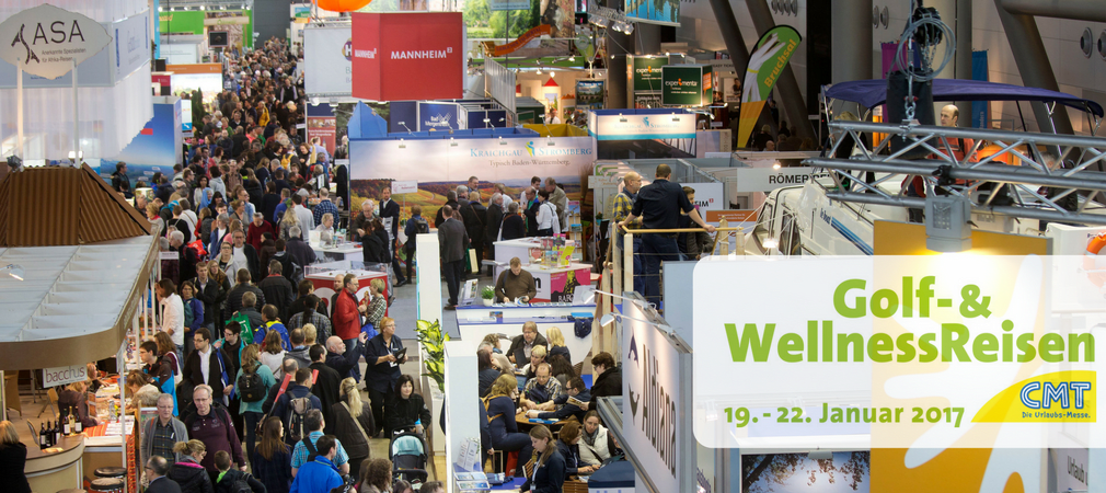 Die Golf- & WellnessReisen Messe vom 19. - 22. Januar 2017. (Foto: CMT)