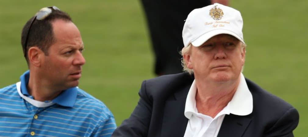 Donald Trump und seine Auftritte bei der WGC-Cadillac Championship. Nutzt der Republikaner in diesem Jahr das Event für Wahlkampfzwecke? (Foto: Getty)