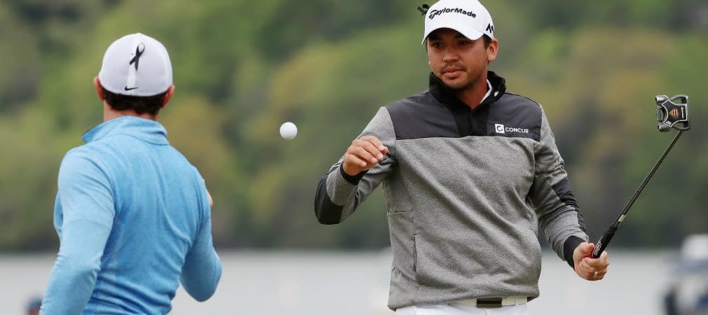 Jason Day gewinnt im Duell gegen Rory McIlroy im Halbfinale des WGC - Dell Match Play. (Foto: Getty)
